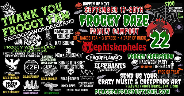 Passes | FROGGY DAZE